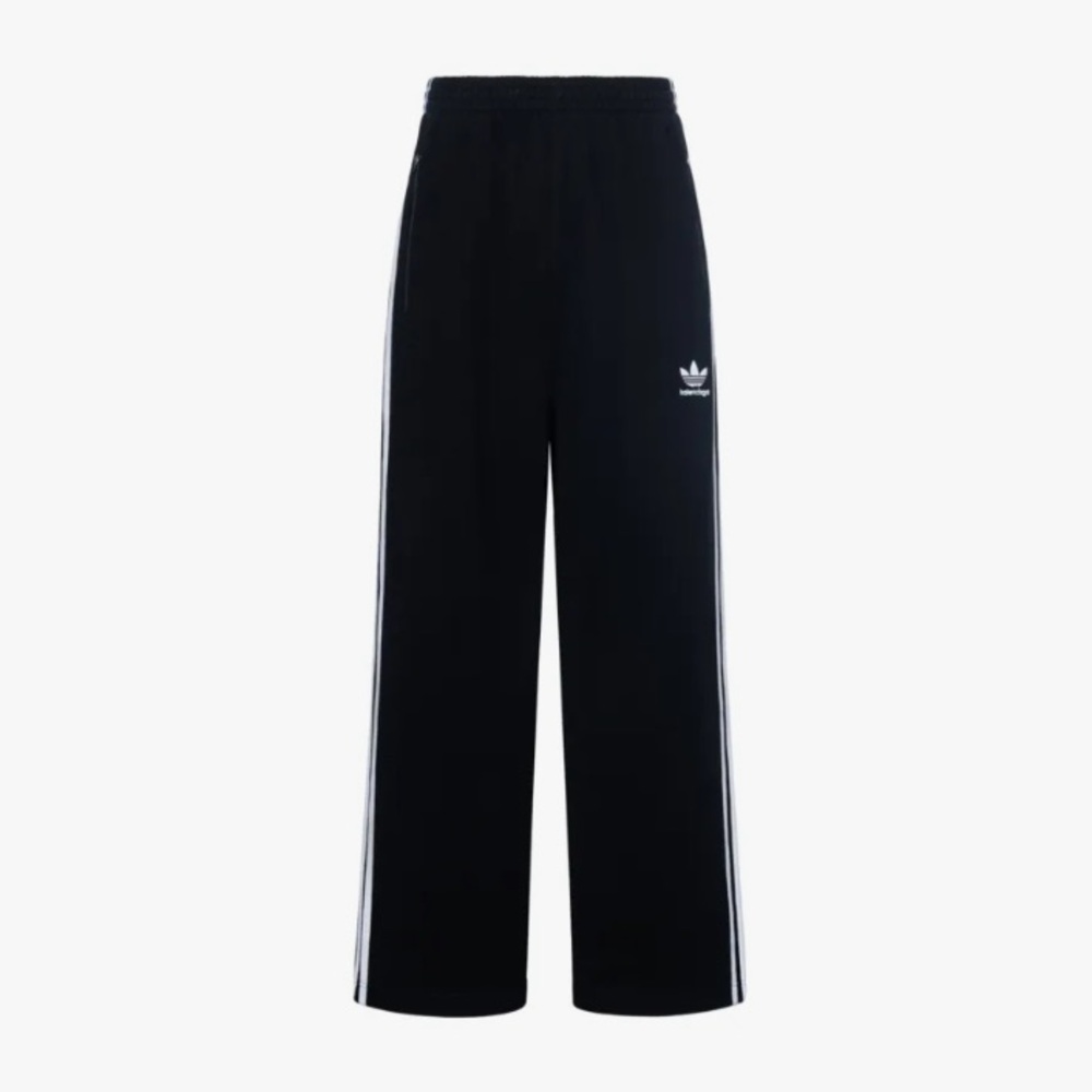 Balenciaga X adidas knitted sports pants - high rise - black - NWOT - small - Picture 1 of 10